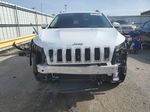 2014 Jeep Cherokee Limited White vin: 1C4PJMDS9EW156556