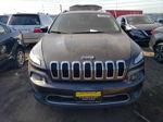 2014 Jeep Cherokee Limited Gray vin: 1C4PJMDS9EW248136