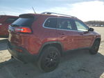 2014 Jeep Cherokee Limited Красный vin: 1C4PJMDS9EW311543