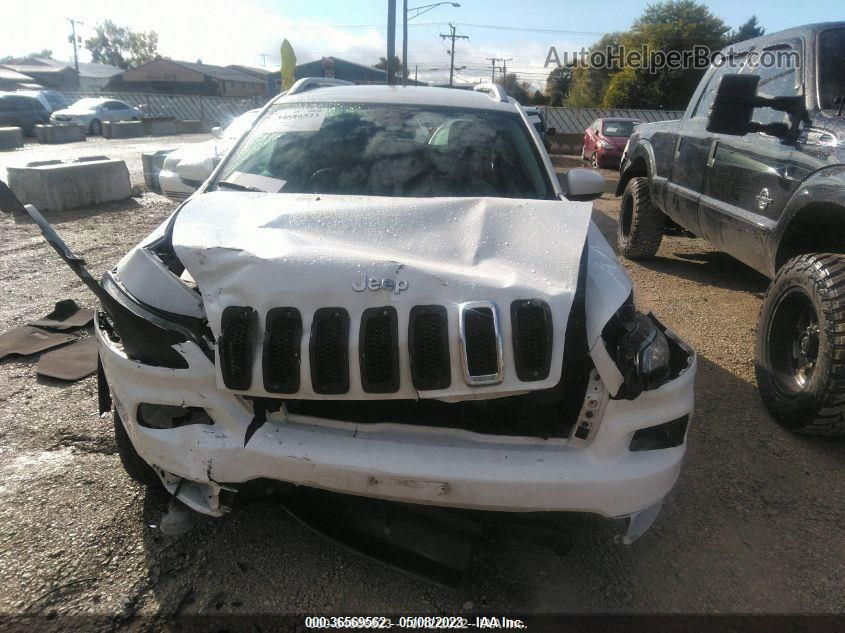 2015 Jeep Cherokee Limited White vin: 1C4PJMDS9FW668755