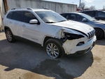 2016 Jeep Cherokee Limited White vin: 1C4PJMDS9GW115962