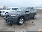 2016 Jeep Cherokee Limited Gray vin: 1C4PJMDS9GW170606