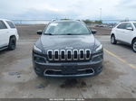 2016 Jeep Cherokee Limited Gray vin: 1C4PJMDS9GW170606