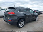 2016 Jeep Cherokee Limited Gray vin: 1C4PJMDS9GW170606