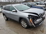 2014 Jeep Cherokee Limited Gray vin: 1C4PJMDSXEW174533