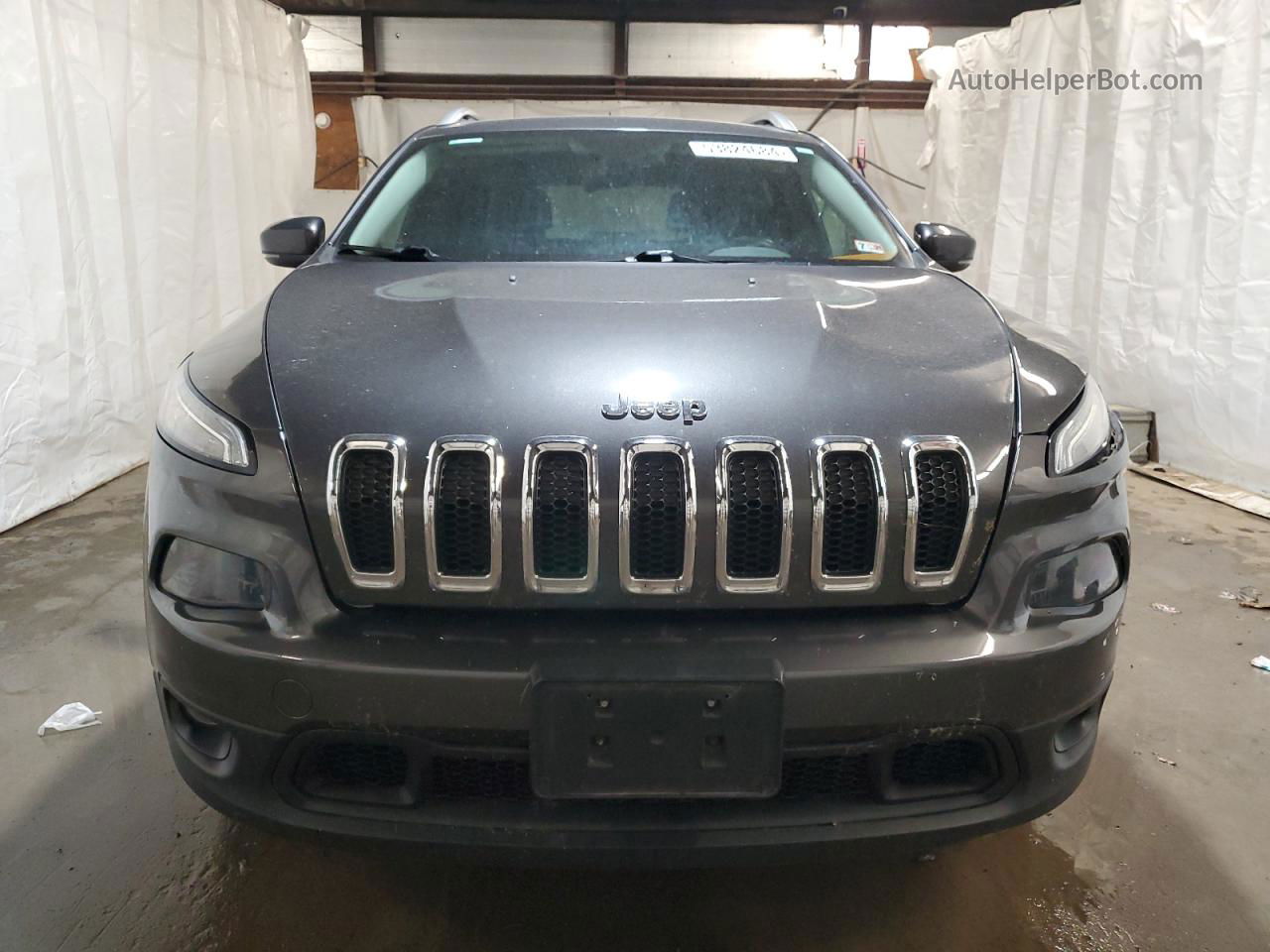 2014 Jeep Cherokee Limited Gray vin: 1C4PJMDSXEW189694