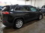 2015 Jeep Cherokee Limited Black vin: 1C4PJMDSXFW713525