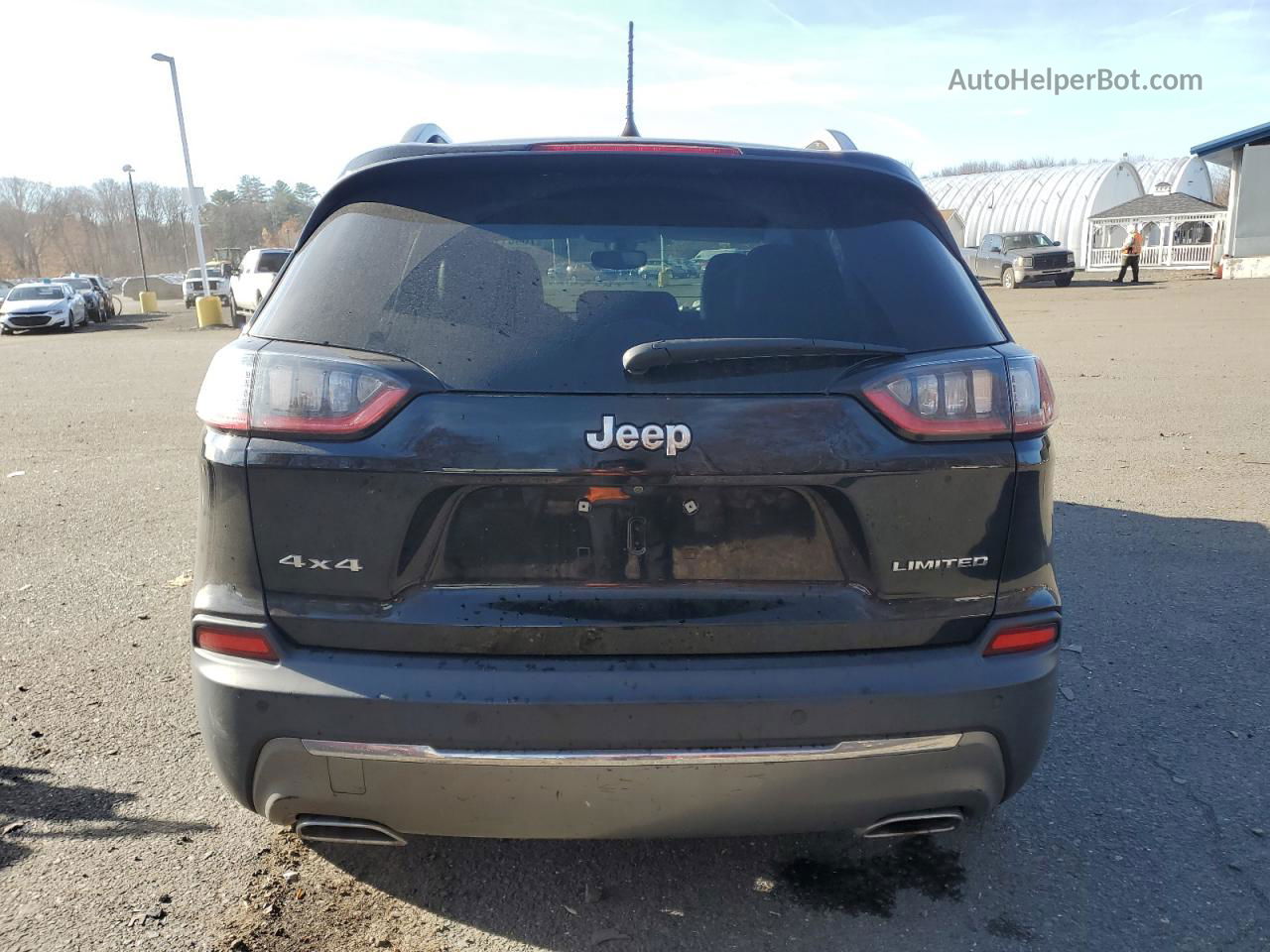 2019 Jeep Cherokee Limited Black vin: 1C4PJMDX0KD200785