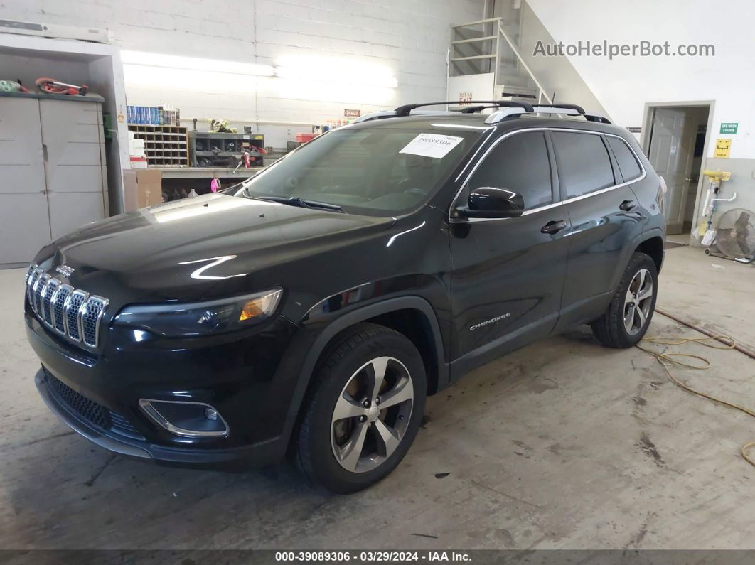 2019 Jeep Cherokee Limited 4x4 Черный vin: 1C4PJMDX0KD299785