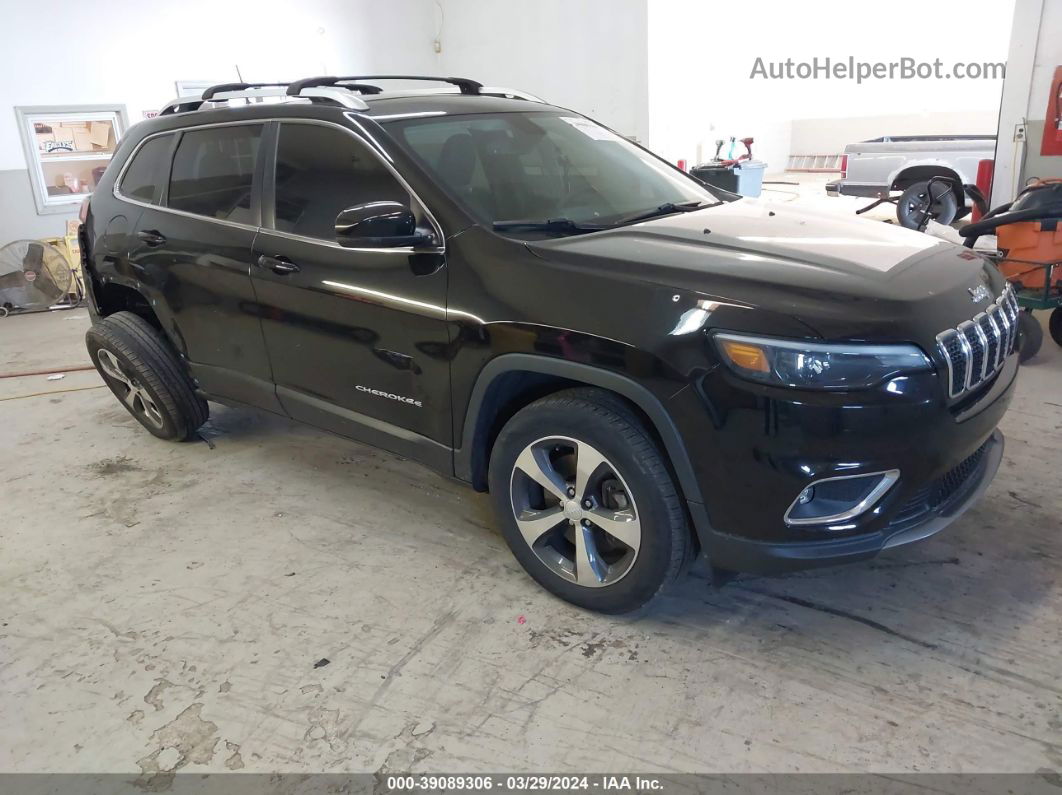 2019 Jeep Cherokee Limited 4x4 Черный vin: 1C4PJMDX0KD299785