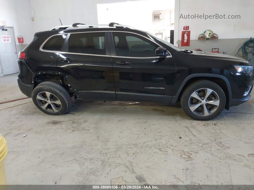 2019 Jeep Cherokee Limited 4x4 Black vin: 1C4PJMDX0KD299785