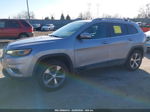 2019 Jeep Cherokee Limited 4x4 Silver vin: 1C4PJMDX0KD315872