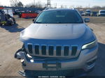 2019 Jeep Cherokee Limited 4x4 Silver vin: 1C4PJMDX0KD315872