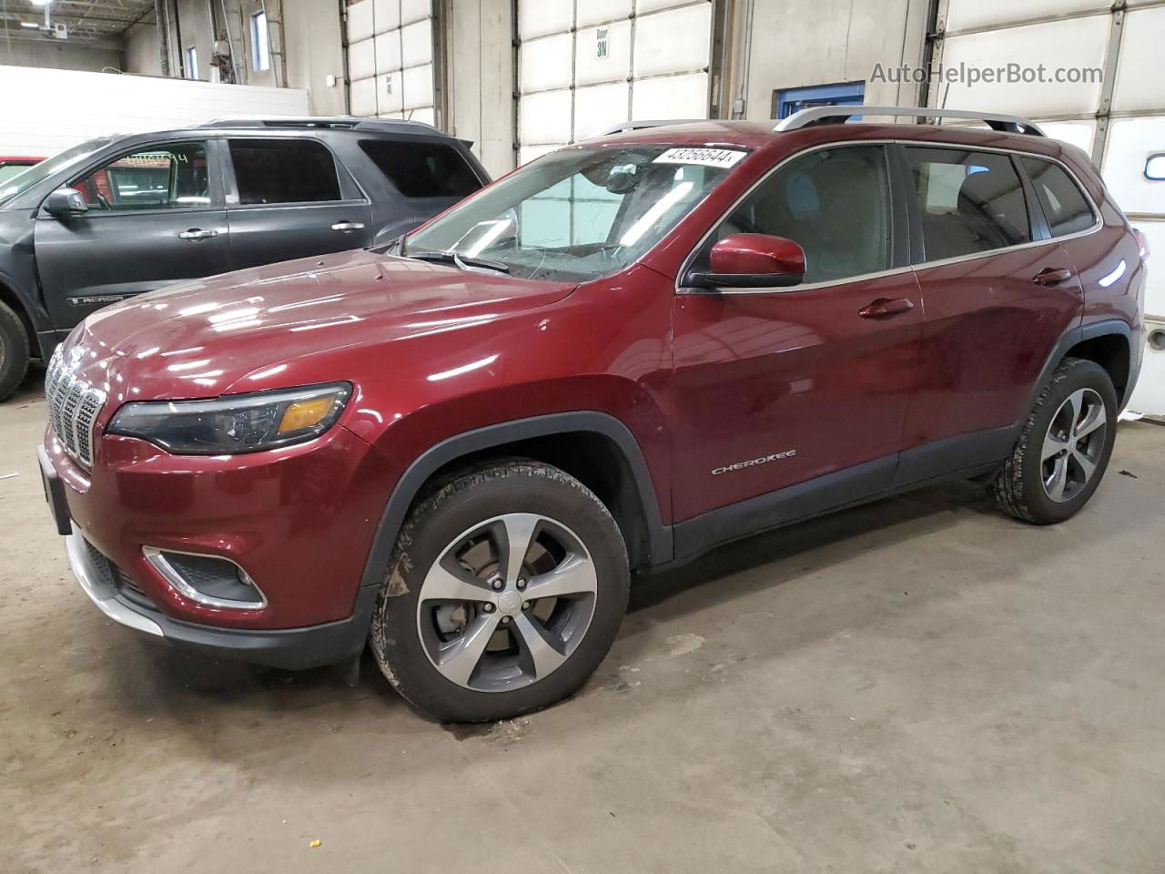 2019 Jeep Cherokee Limited Red vin: 1C4PJMDX0KD409458