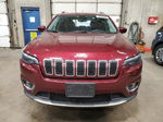 2019 Jeep Cherokee Limited Red vin: 1C4PJMDX0KD409458