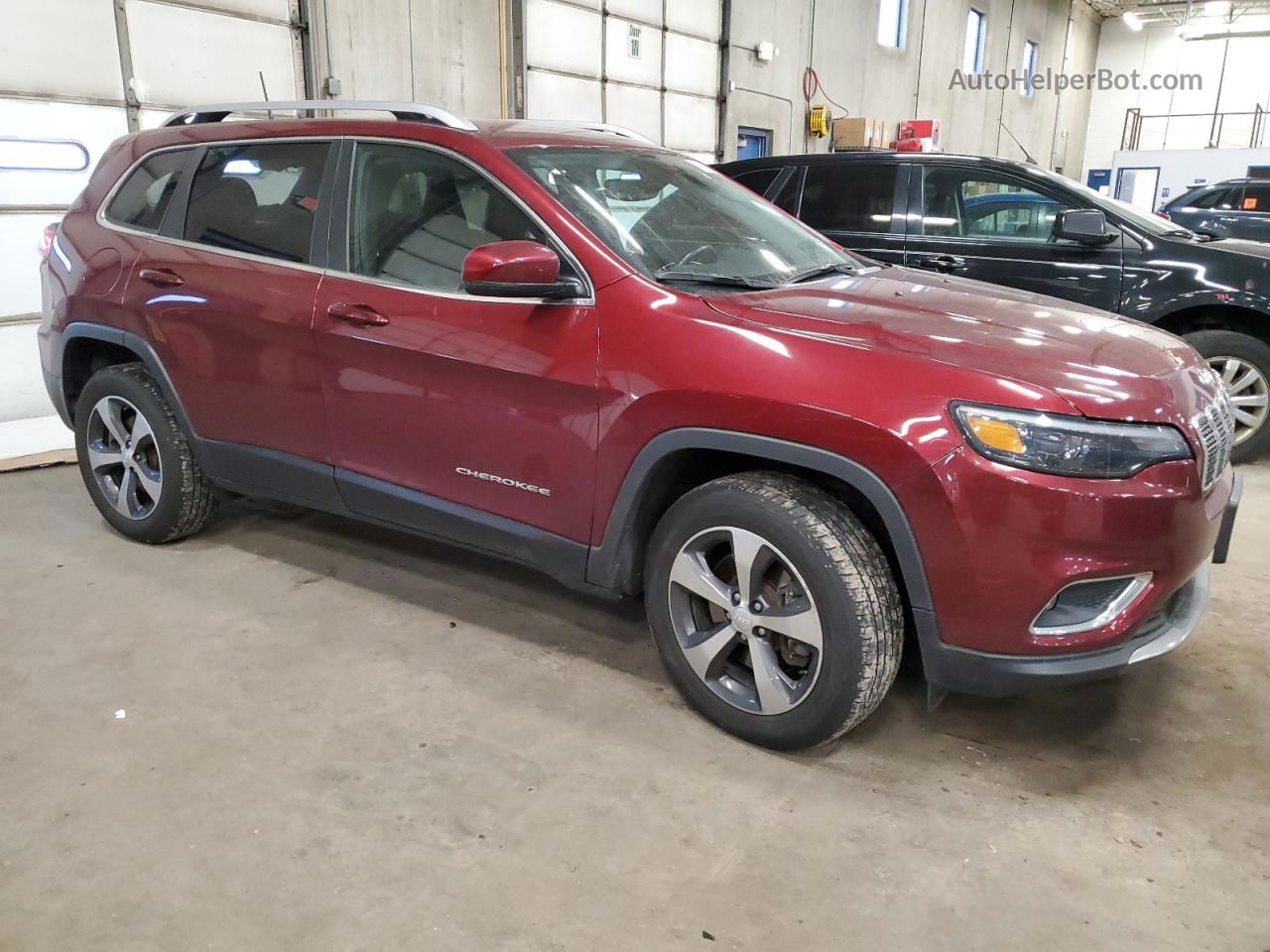 2019 Jeep Cherokee Limited Red vin: 1C4PJMDX0KD409458