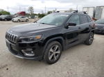 2019 Jeep Cherokee Limited Black vin: 1C4PJMDX0KD420931