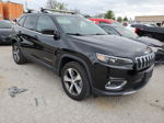 2019 Jeep Cherokee Limited Black vin: 1C4PJMDX0KD420931