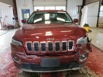 2021 Jeep Cherokee Limited Burgundy vin: 1C4PJMDX0MD132541