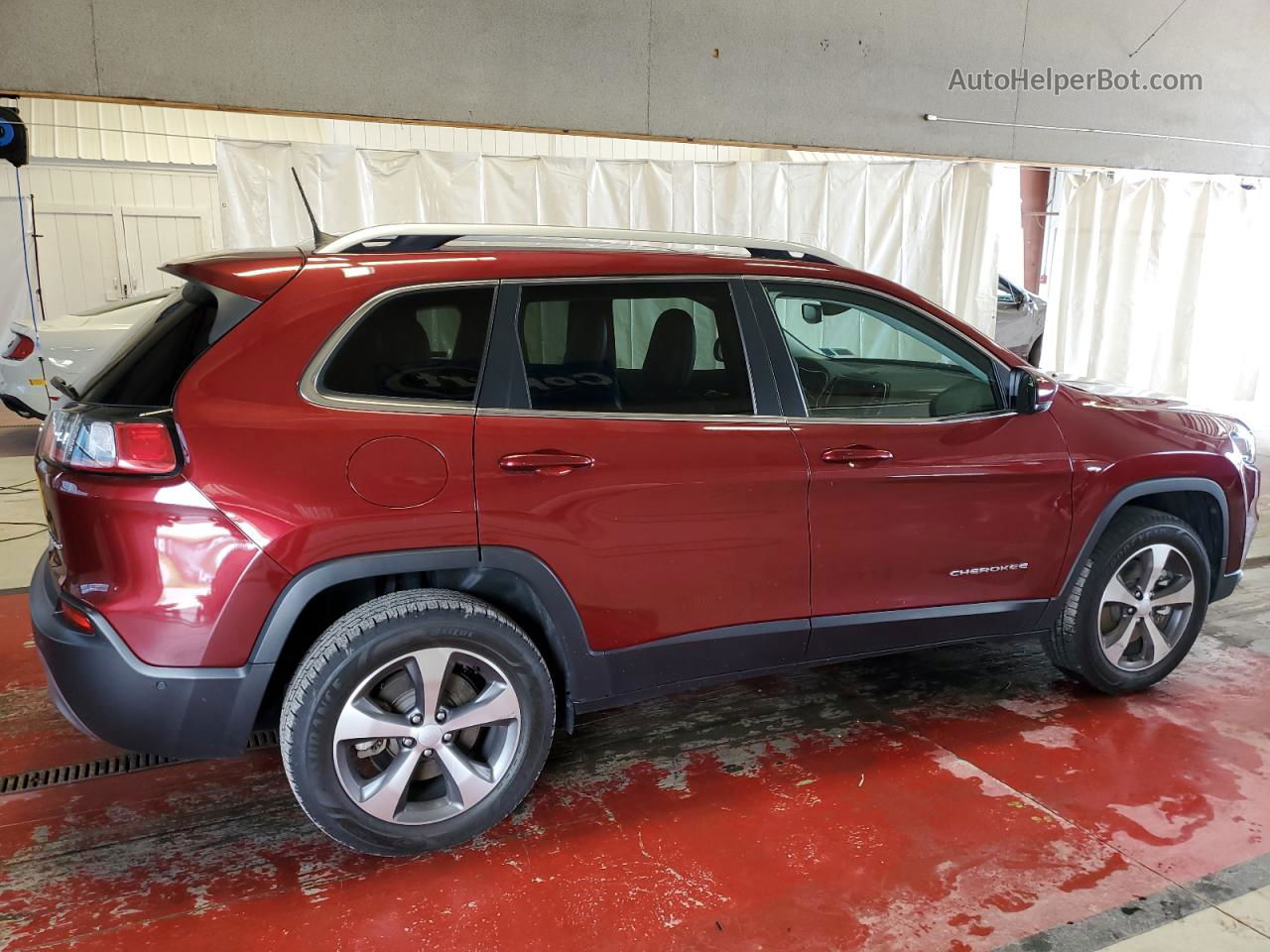 2021 Jeep Cherokee Limited Burgundy vin: 1C4PJMDX0MD132541