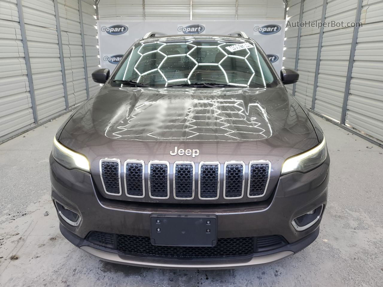 2019 Jeep Cherokee Limited Серый vin: 1C4PJMDX1KD161754