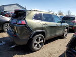 2019 Jeep Cherokee Limited Green vin: 1C4PJMDX1KD166839