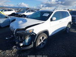 2019 Jeep Cherokee Limited 4x4 White vin: 1C4PJMDX1KD408108