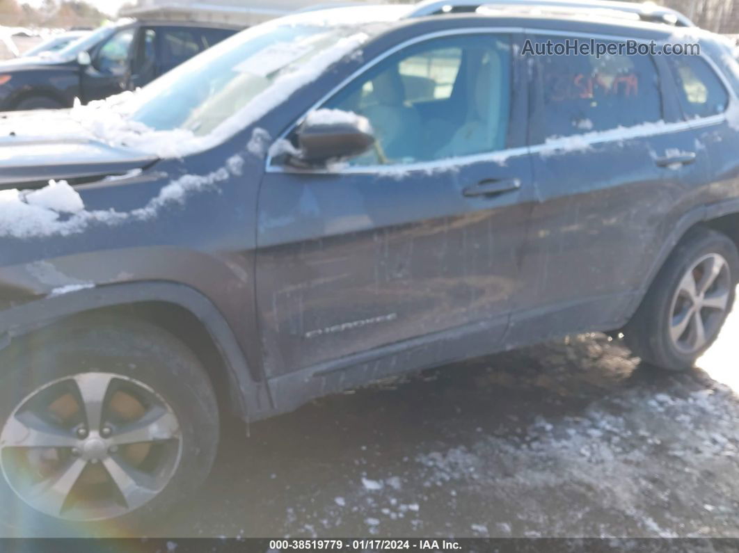 2019 Jeep Cherokee Limited 4x4 Gray vin: 1C4PJMDX1KD413695