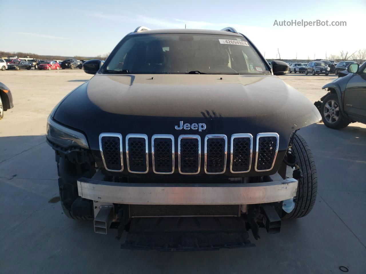 2019 Jeep Cherokee Limited Black vin: 1C4PJMDX1KD438158