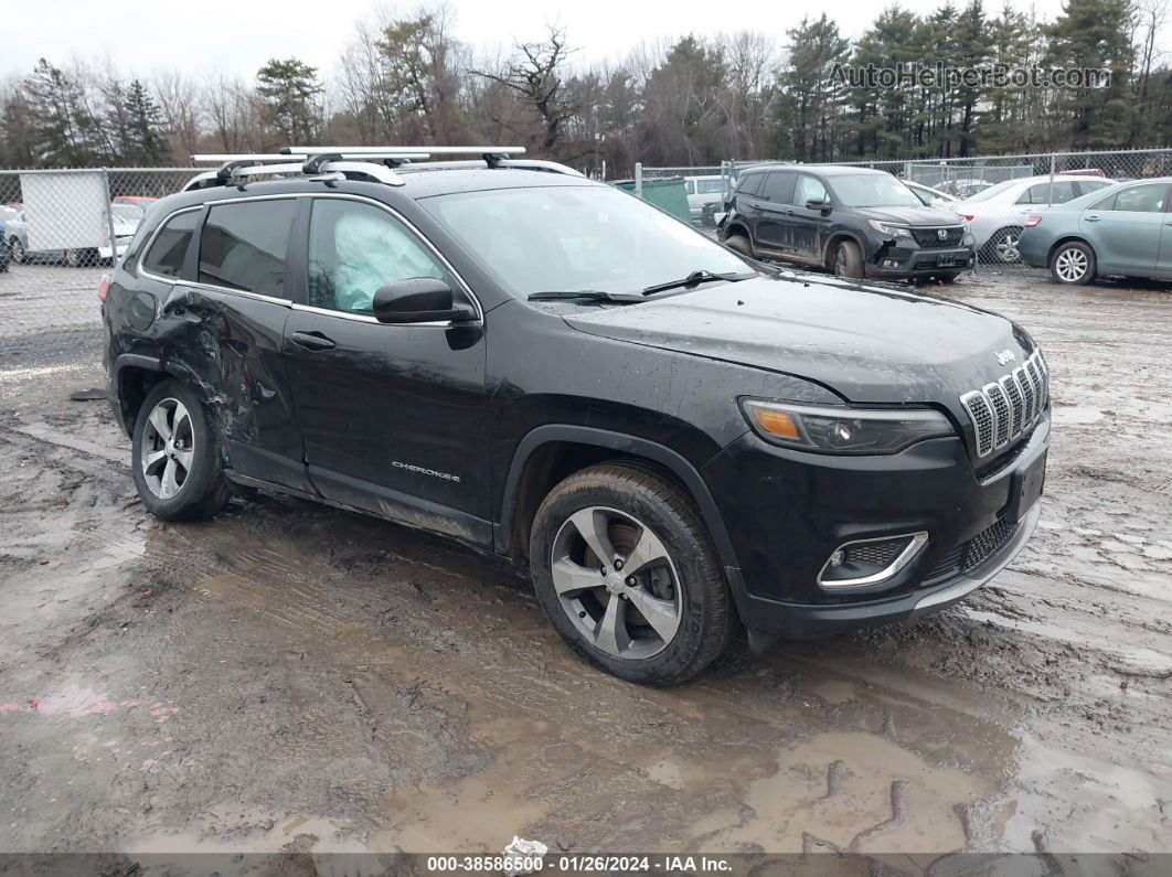 2019 Jeep Cherokee Limited Black vin: 1C4PJMDX1KD449547