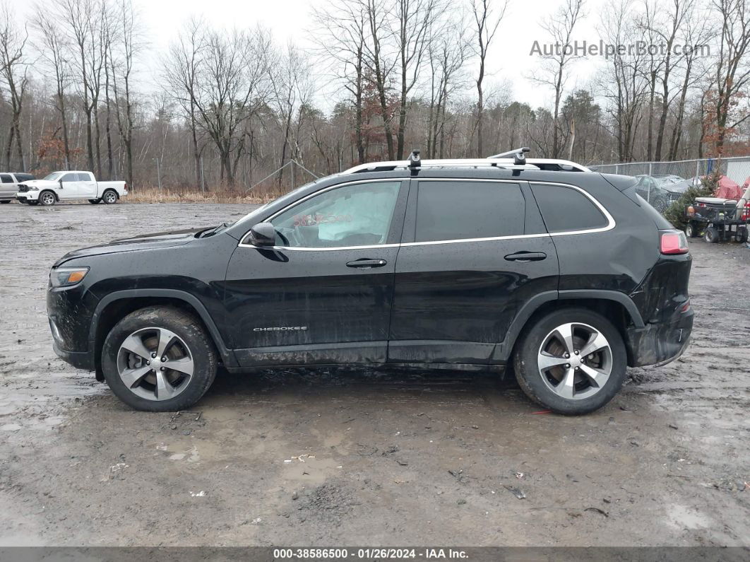 2019 Jeep Cherokee Limited Black vin: 1C4PJMDX1KD449547