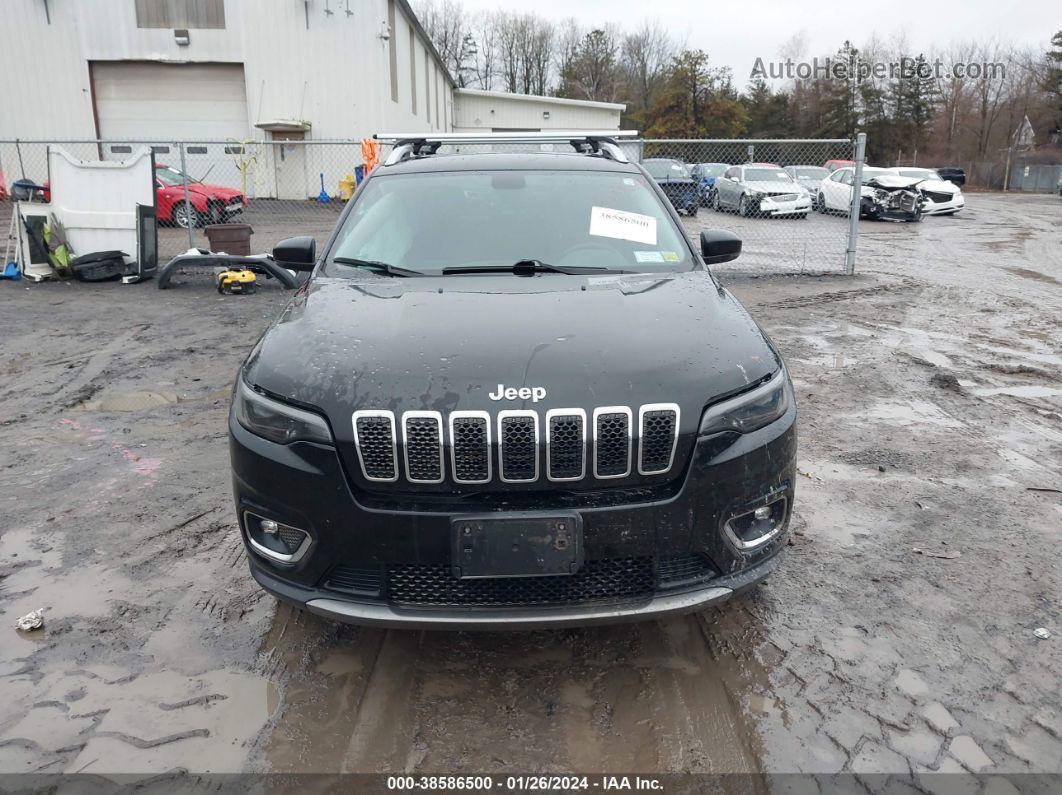 2019 Jeep Cherokee Limited Black vin: 1C4PJMDX1KD449547