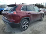 2021 Jeep Cherokee Limited Красный vin: 1C4PJMDX1MD126327