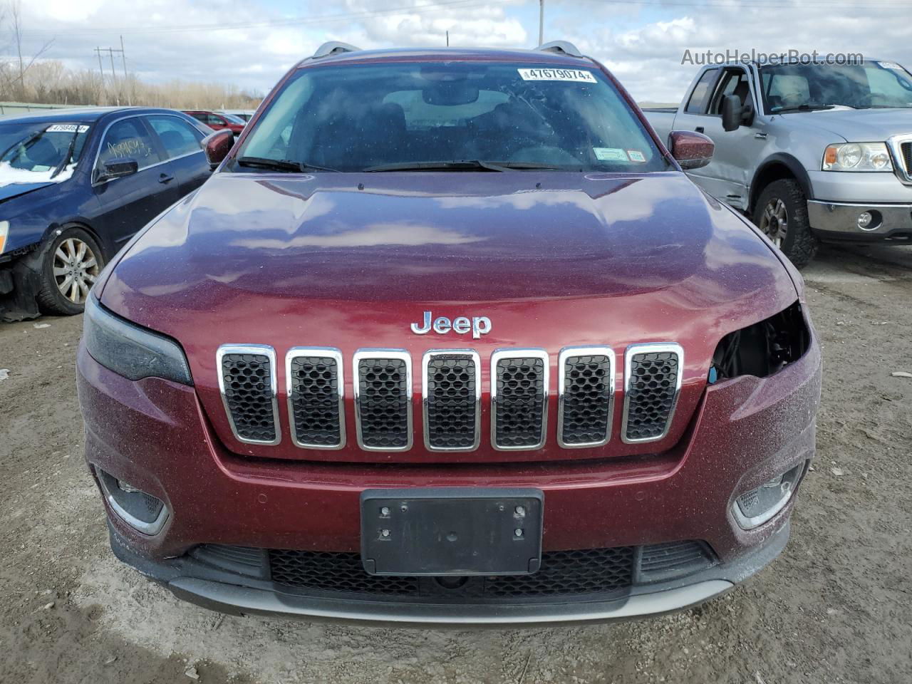 2021 Jeep Cherokee Limited Red vin: 1C4PJMDX1MD126327