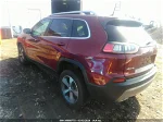 2021 Jeep Cherokee Limited 4x4 Maroon vin: 1C4PJMDX1MD172210