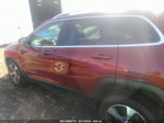 2021 Jeep Cherokee Limited 4x4 Maroon vin: 1C4PJMDX1MD172210