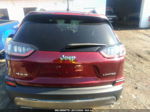 2021 Jeep Cherokee Limited 4x4 Maroon vin: 1C4PJMDX1MD172210