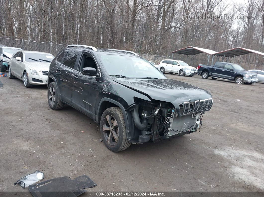 2019 Jeep Cherokee Limited 4x4 Black vin: 1C4PJMDX2KD237255