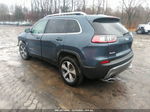 2019 Jeep Cherokee Limited 4x4 Синий vin: 1C4PJMDX2KD371473