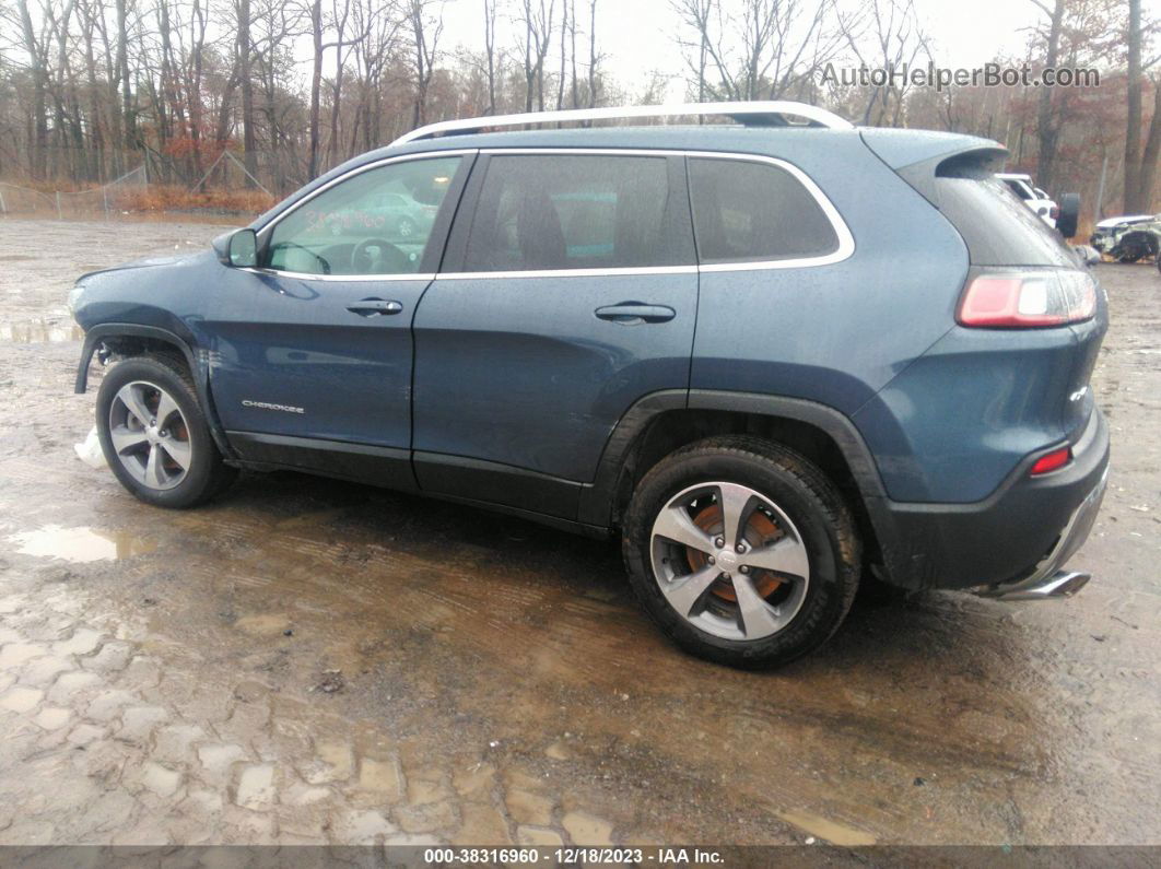 2019 Jeep Cherokee Limited 4x4 Синий vin: 1C4PJMDX2KD371473