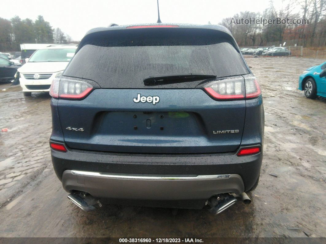 2019 Jeep Cherokee Limited 4x4 Синий vin: 1C4PJMDX2KD371473