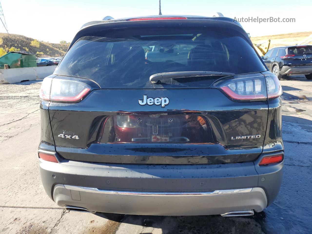 2021 Jeep Cherokee Limited Черный vin: 1C4PJMDX2MD139765