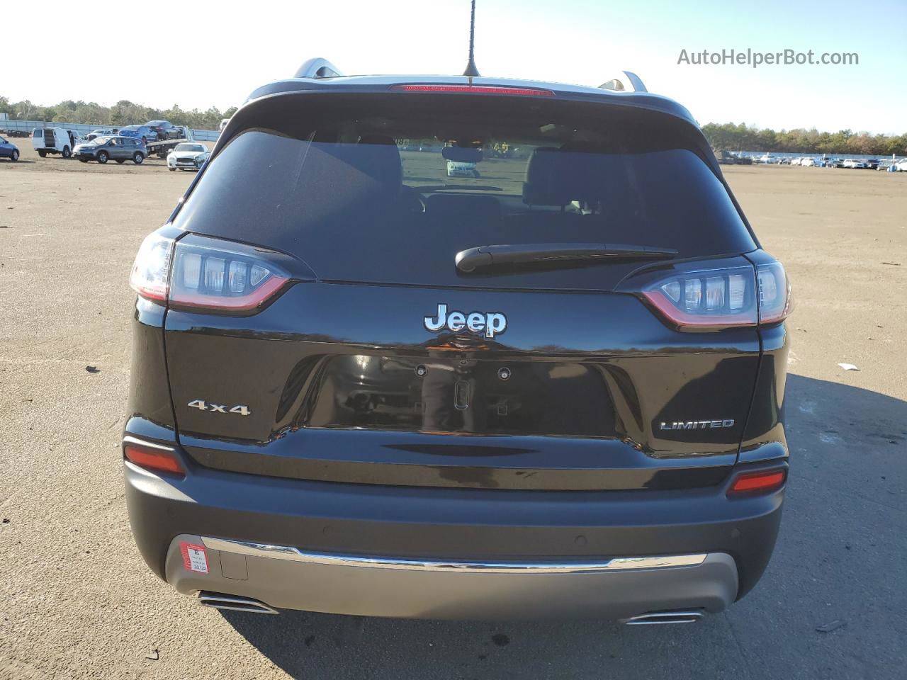 2021 Jeep Cherokee Limited Black vin: 1C4PJMDX2MD239865