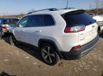 2019 Jeep Cherokee Limited White vin: 1C4PJMDX3KD137651