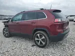 2019 Jeep Cherokee Limited Burgundy vin: 1C4PJMDX3KD218262