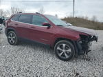 2019 Jeep Cherokee Limited Burgundy vin: 1C4PJMDX3KD218262