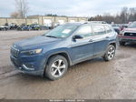 2021 Jeep Cherokee Limited 4x4 Blue vin: 1C4PJMDX3MD126121