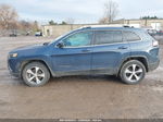 2021 Jeep Cherokee Limited 4x4 Blue vin: 1C4PJMDX3MD126121