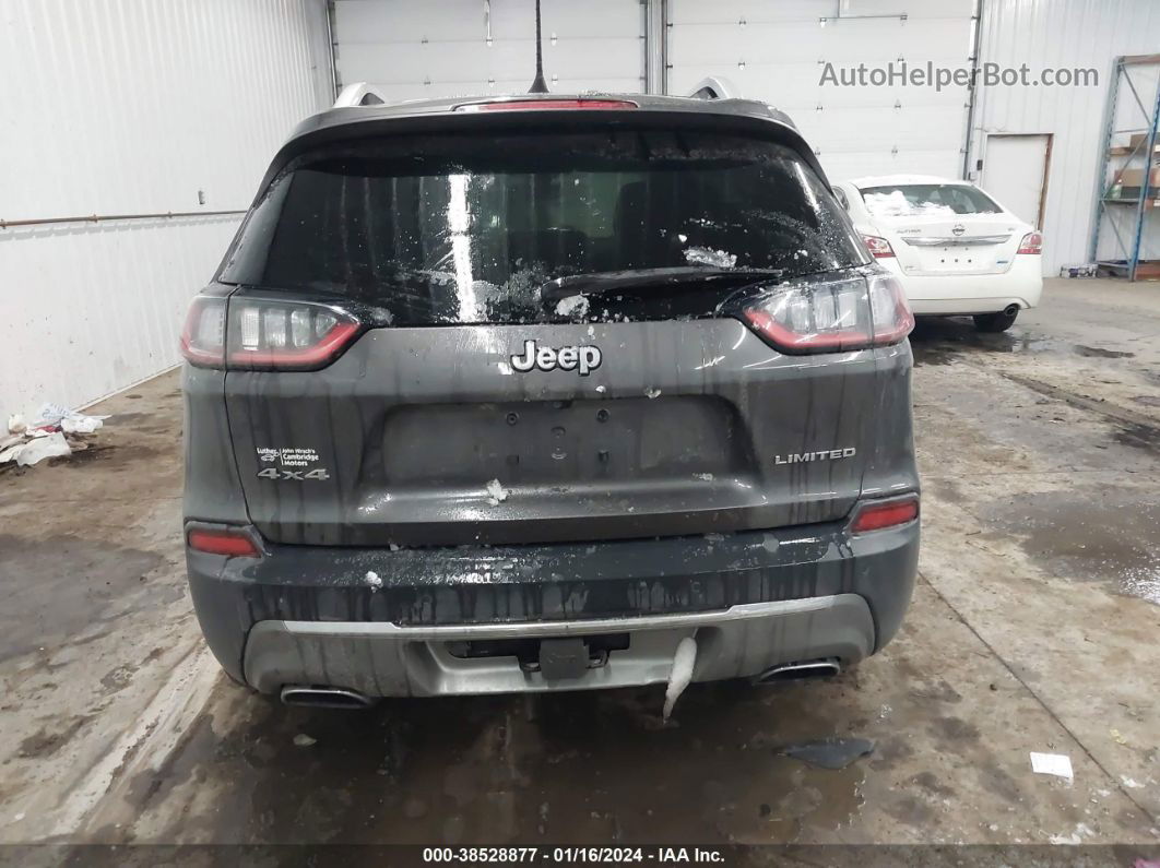 2019 Jeep Cherokee Limited 4x4 Gray vin: 1C4PJMDX4KD133401