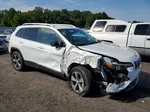 2019 Jeep Cherokee Limited White vin: 1C4PJMDX4KD186079